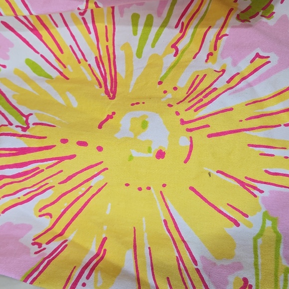 Lilly Pulitzer Crystal Skipping On Sunshine  Strapless Dress Size 2 - Picture 5 of 11